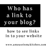 Blogging Tips: How many incoming links does your blog have?