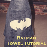 Hooded Batman Towel Tutorial