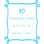 10 Overeating Habits & How to Correct Them {Plus a free printable for your fridge!}