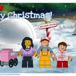 Make a LEGO Minifigure Holiday Card
